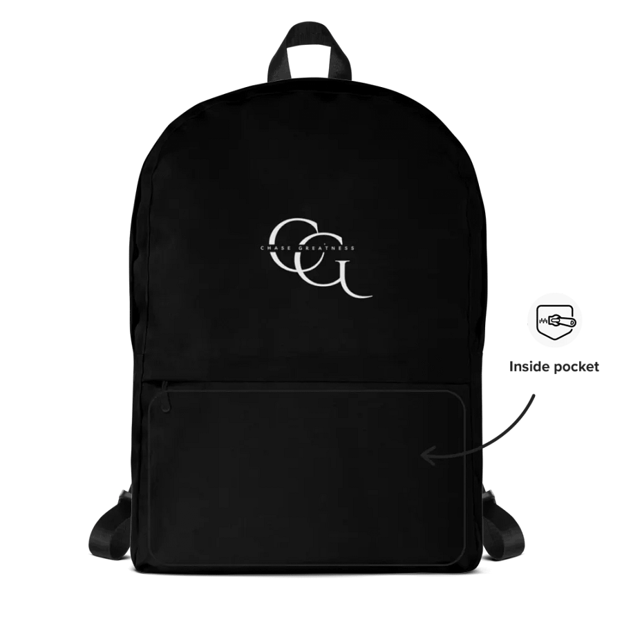 CG Youth Black Backpack product image (5)