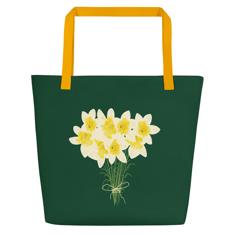 Dazzling Daffodils Large Tote Bag product image (1)
