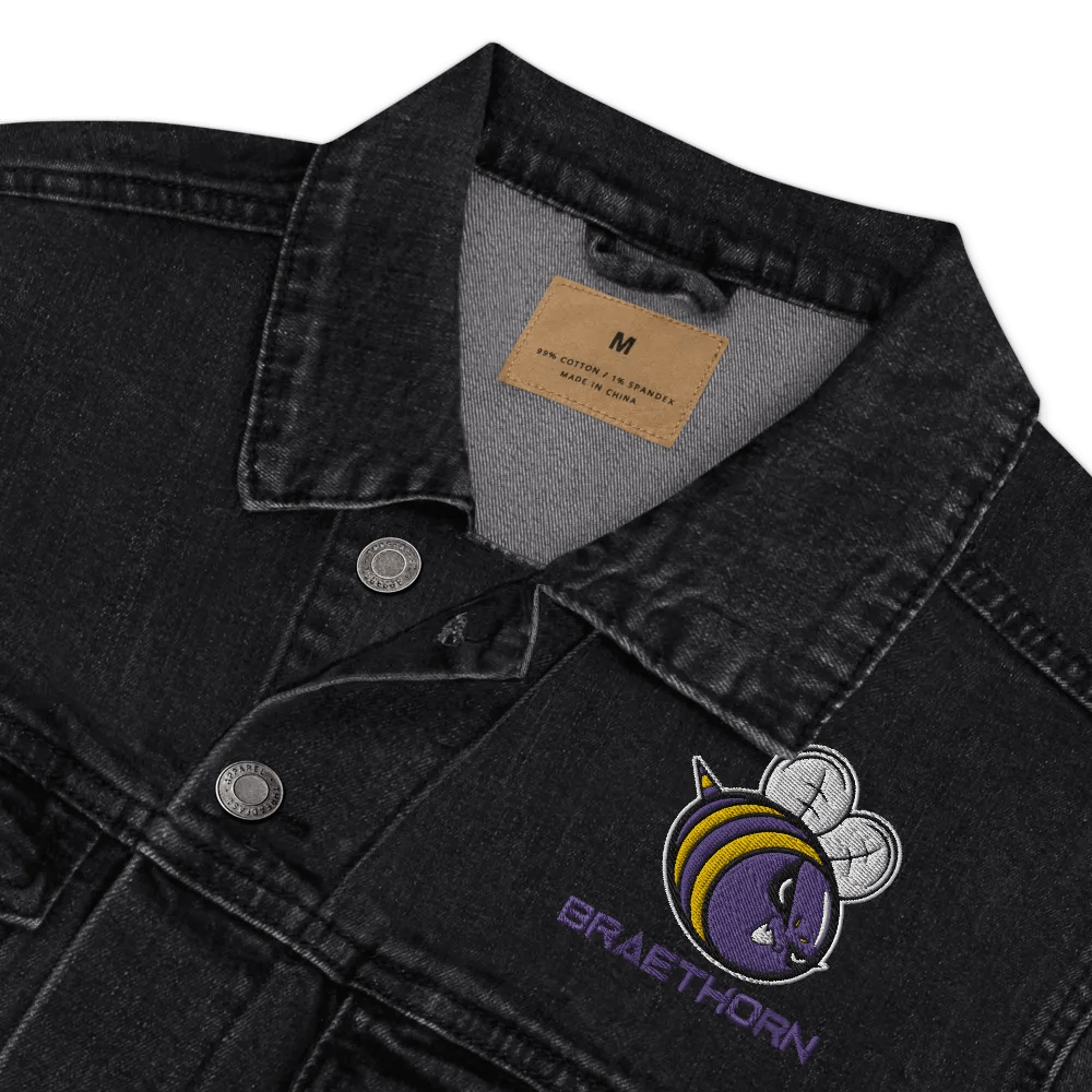 RGBee Embroidered Denim Jacket product image (5)