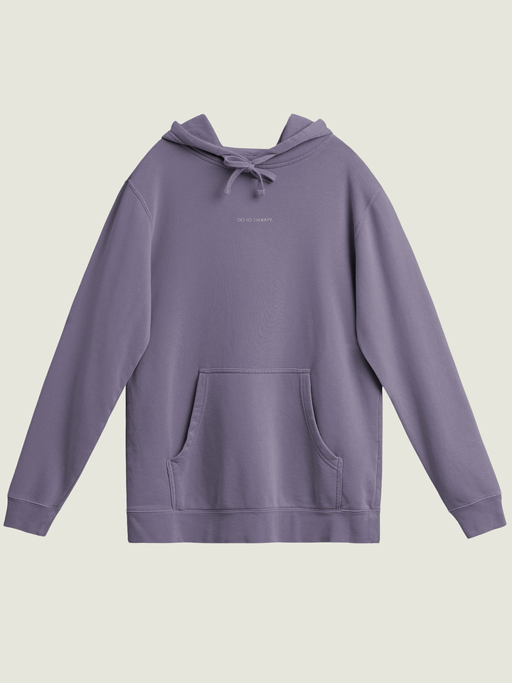 Go To Therapy Hoodie (Plum) product image (2)