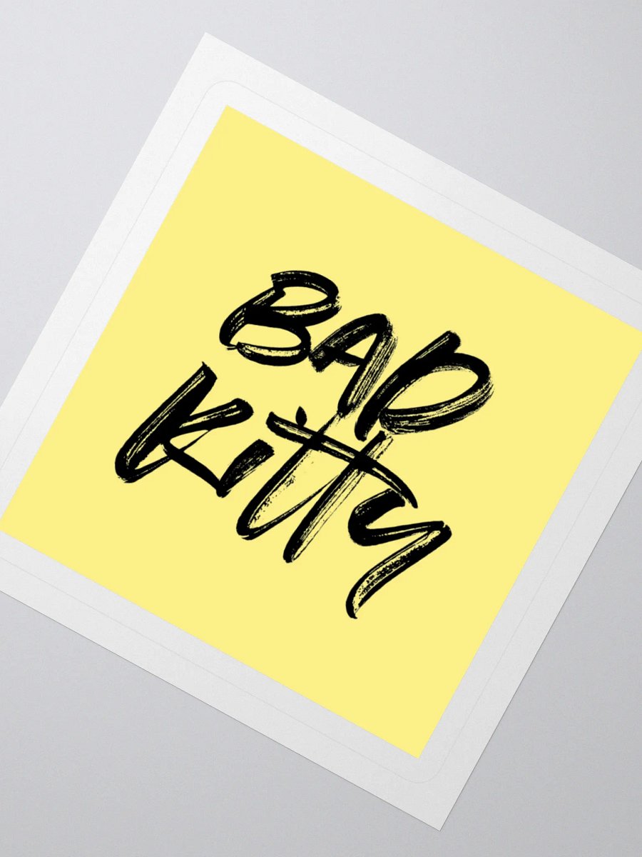 Bad Kitty Sticker product image (5)
