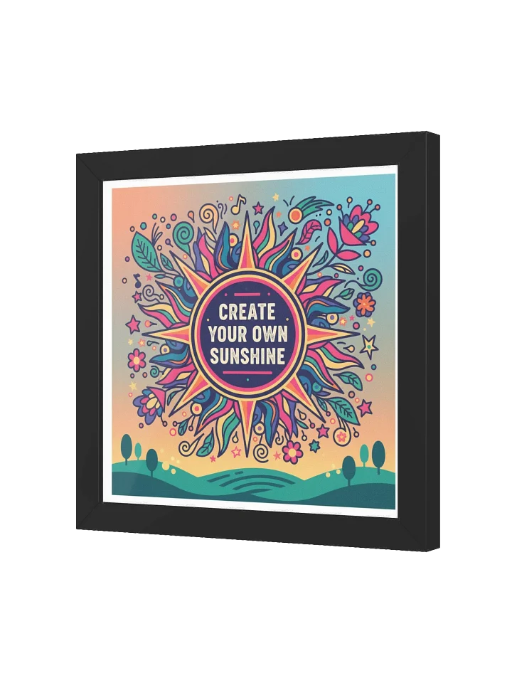 Radiant Sunshine Framed Poster product image (7)