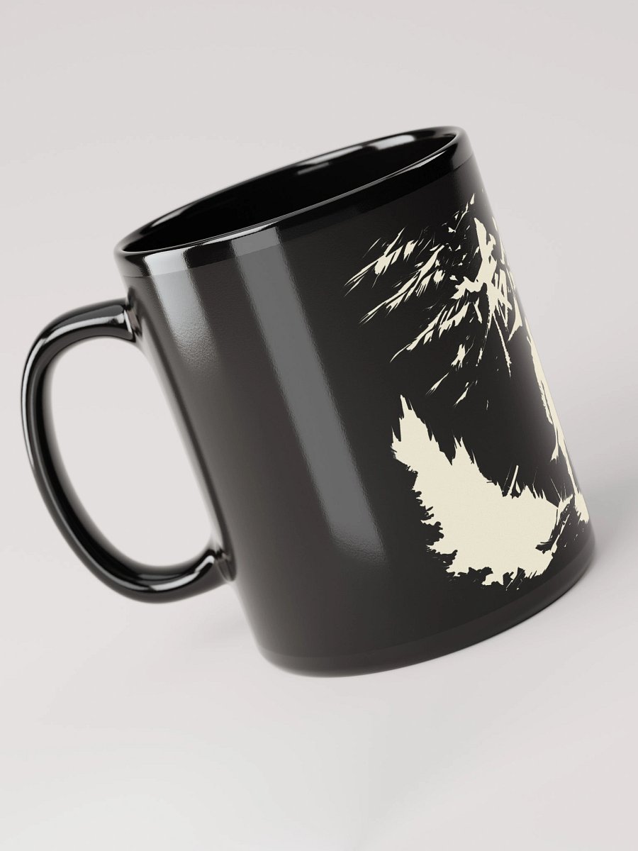 Mysterious Warrior Illustration - Stormy Landscape Art MUG product image (5)