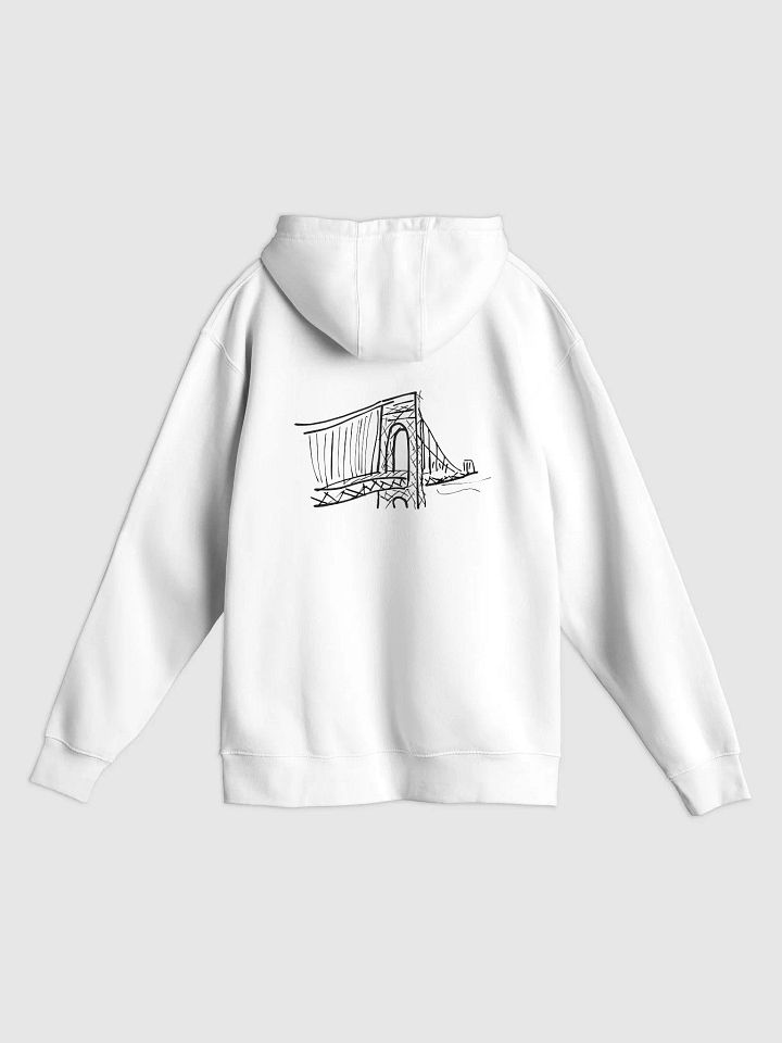 White G Washington Bridge Hoodie product image (2)