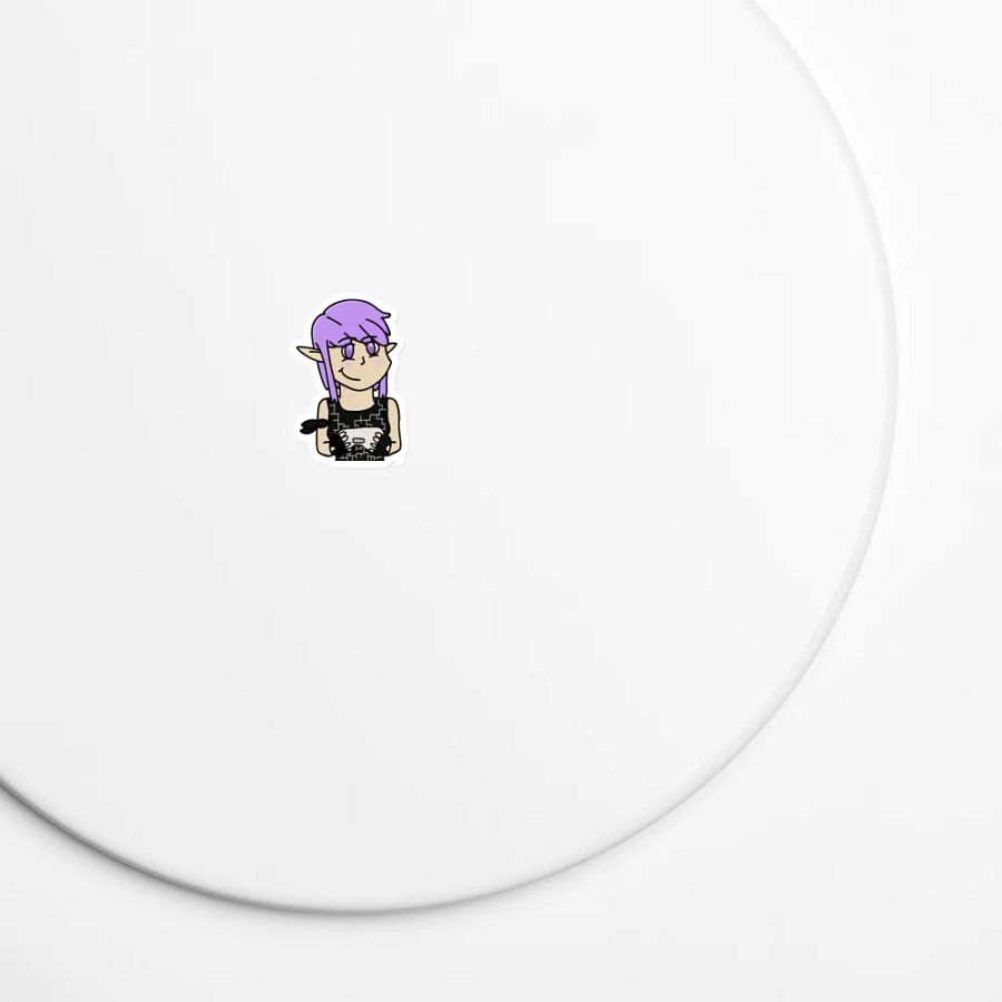 Loki in prompto cosplay sticker product image (5)