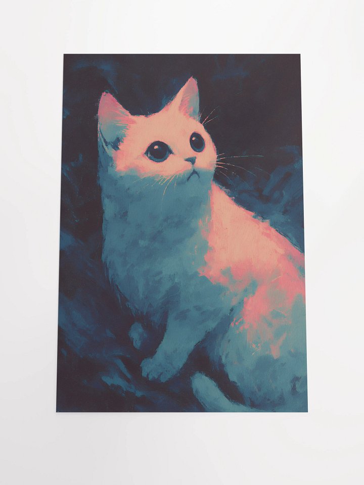 Cosmic Cat Dreams Poster product image (1)