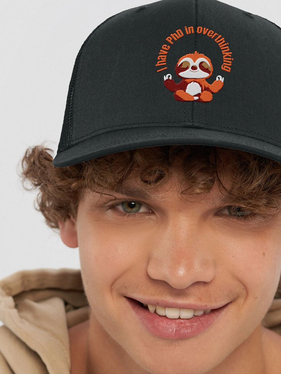 PhD in Overthinking Trucker Hat product image (62)
