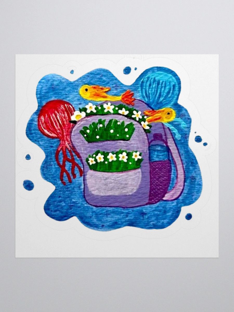The Aquatic Bag Sticker product image (1)