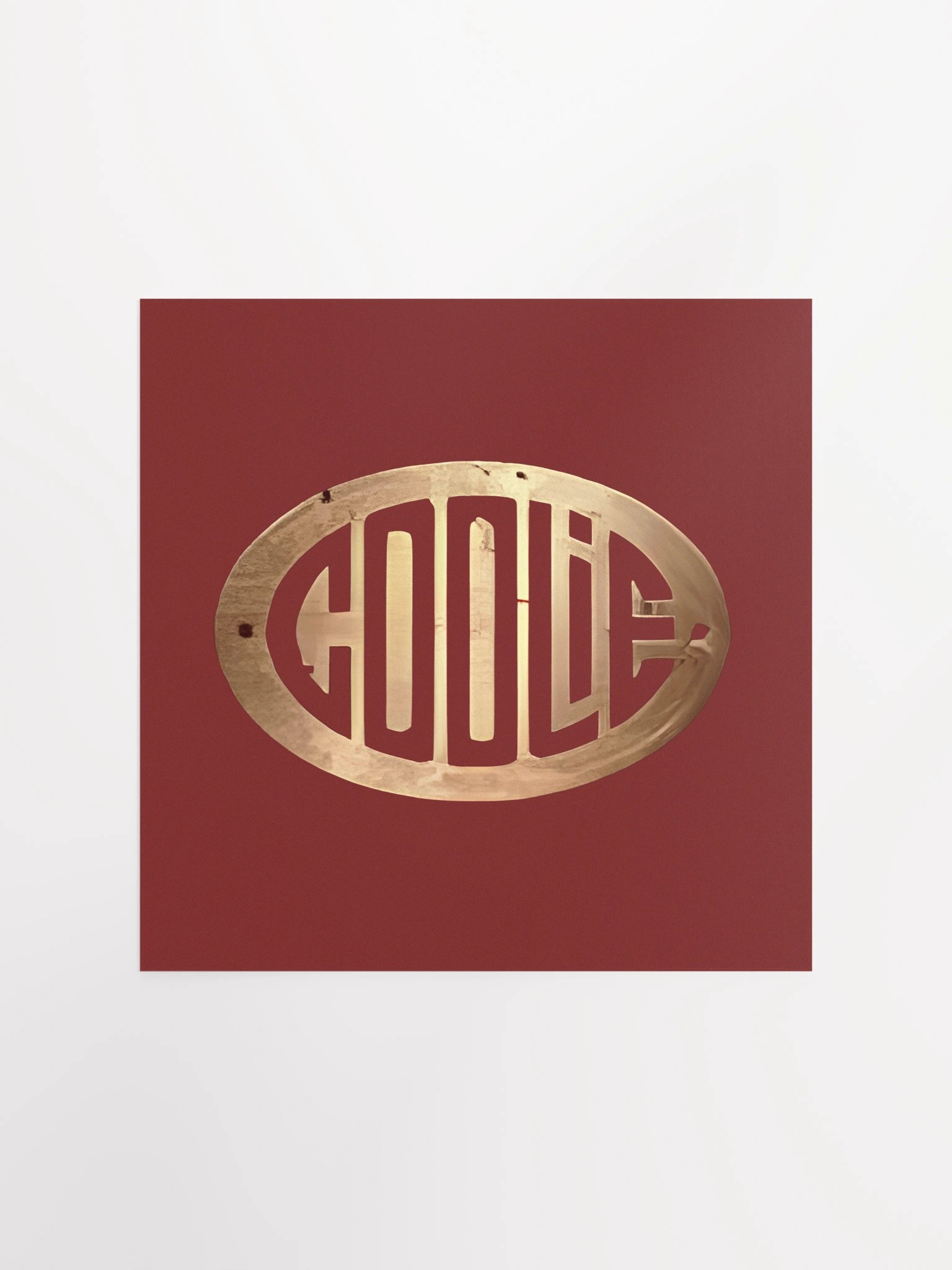 COOLIE Oval Matte Poster product image (2)
