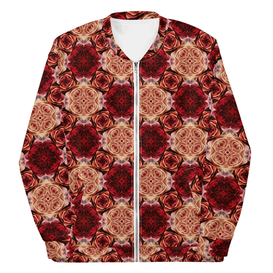 Rose Bouquet Bomber Jacket product image (1)