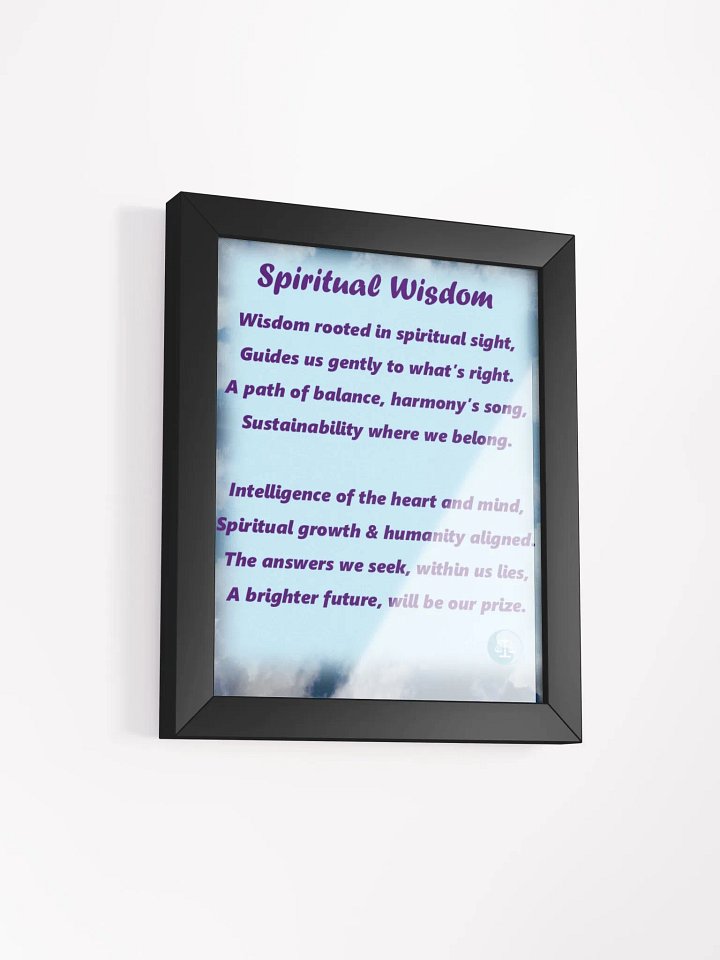 Spiritual Wisdom - Framed Poster product image (3)