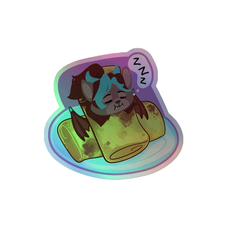 Athyna Burrito Sticker Holo product image (2)