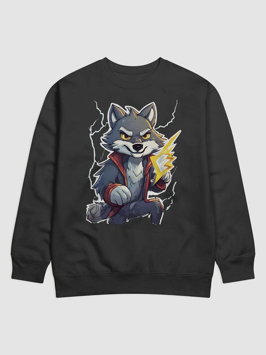 Thunder Wolf Premium Sweatshirt product image (1)