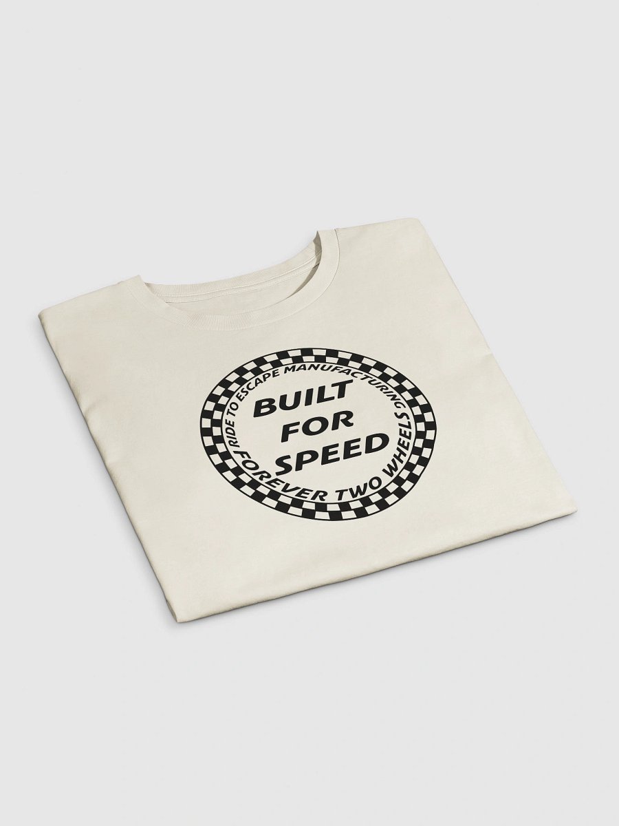 BUILT FOR SPEED CROP TOP BLK PRINT product image (6)