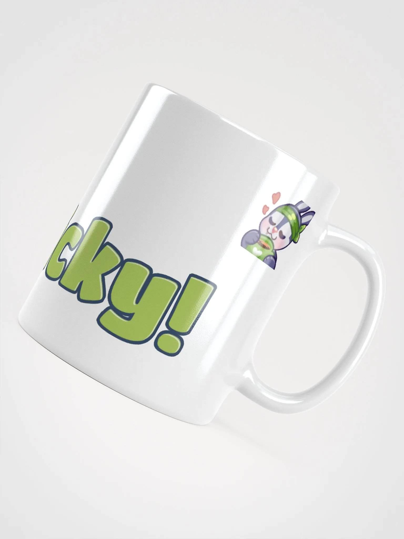 White Particky Mug product image (4)