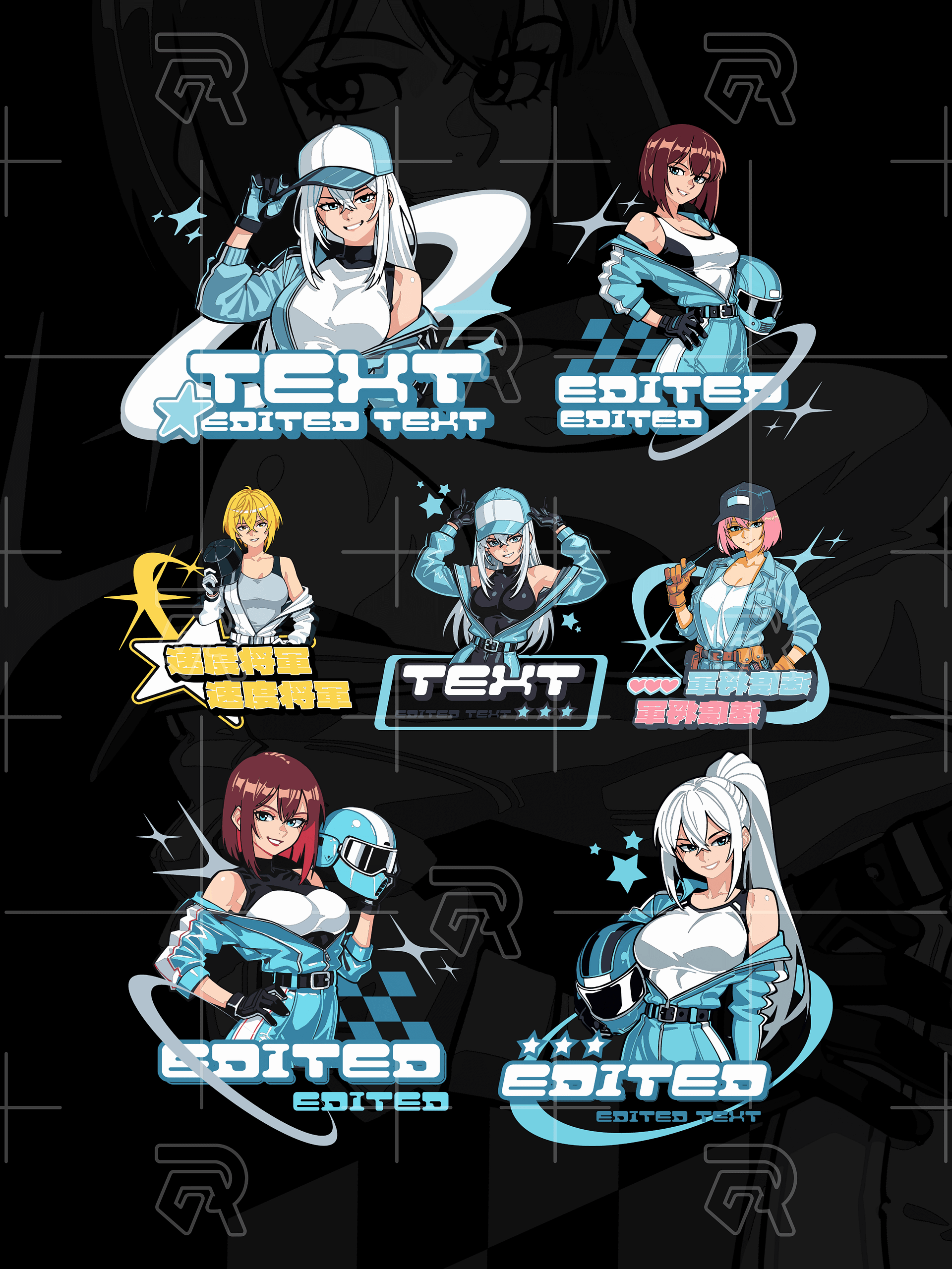 JDM ANIME RACER COLLECTION (for commercial use) product image (5)