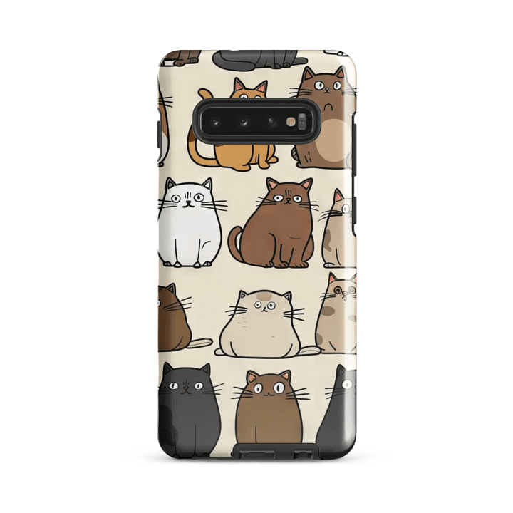 Chinee and Vashee Mad Cats Tough Samsung case product image (47)