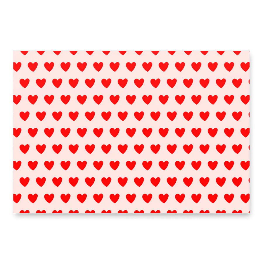 Red Heart - Wrapping Paper product image (1)