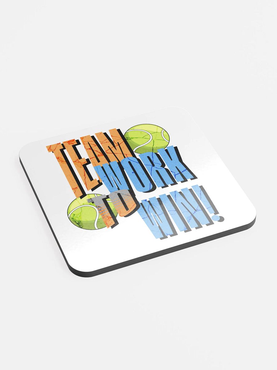 Team Work To Win Tennis Dynamic Coaster Set product image (3)