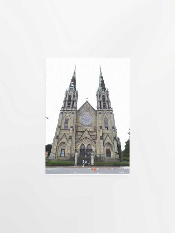 Pittsburgh - St. Peter and Paul Church - East Liberty - print/poster product image (1)