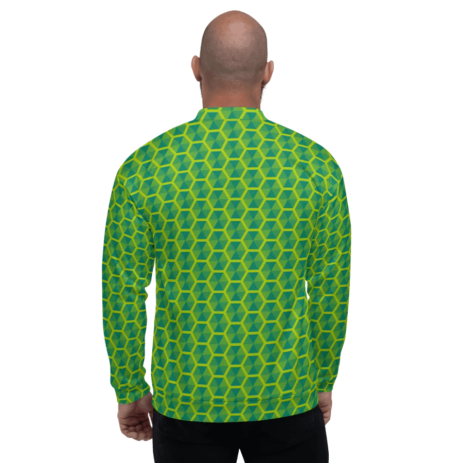 Green Hexagon Pattern product image (6)