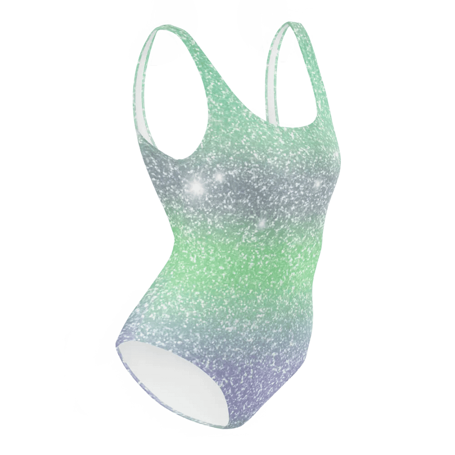 Glitter Unicorn Texture Design One Piece Swimsuit (3) product image (12)