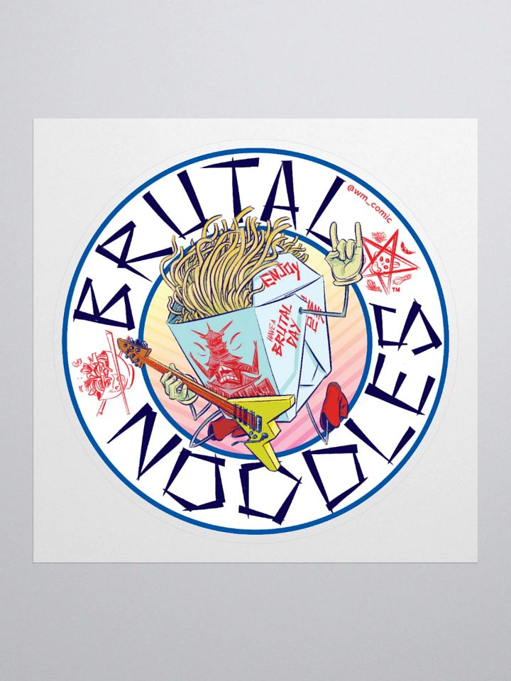 Brutal Sticker product image (1)