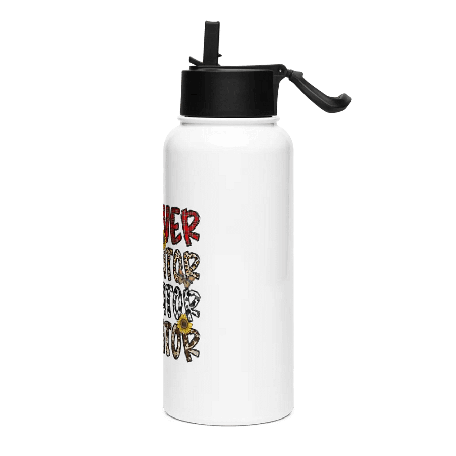 Believer, Innovator, Motivator, Educator - Stainless Steel Sports Water Bottle product image (3)