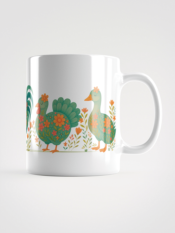 Mug Blanc - Ferme Fleurie Bohème Série 1 - Cadeau Original product image (1)