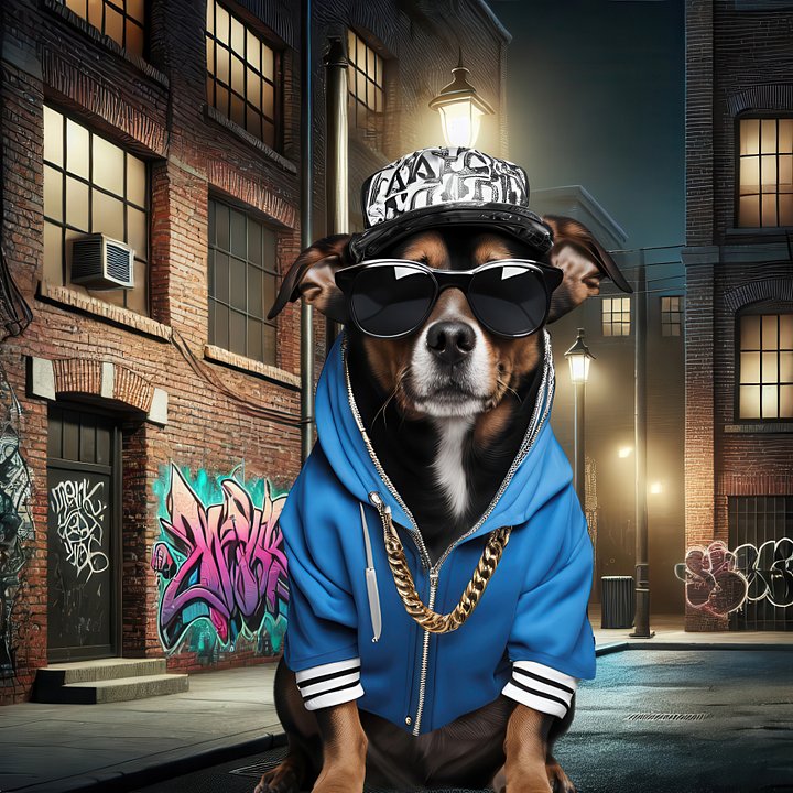Gangsta Dog 8-Kelly-24x24x300 product image (1)