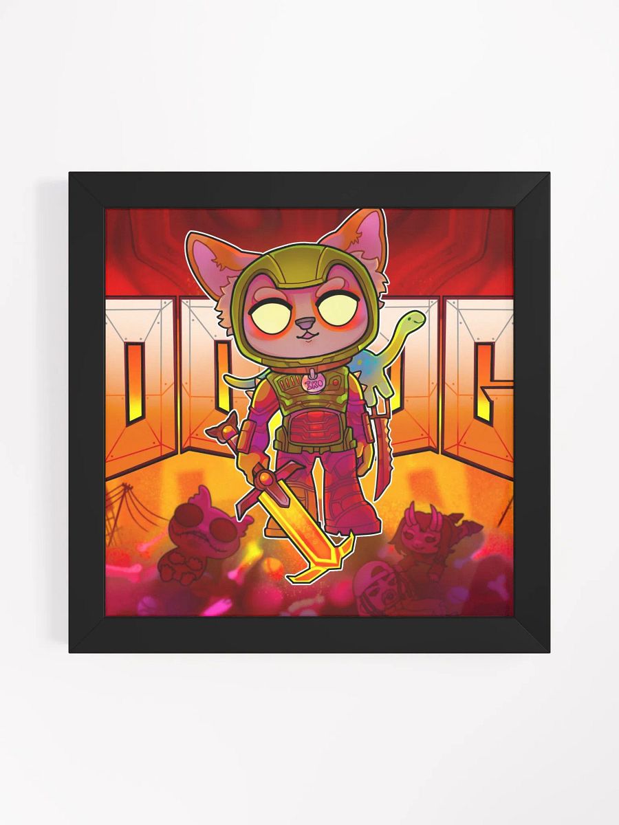DOOG FRAMED SQUARE POSTER product image (1)