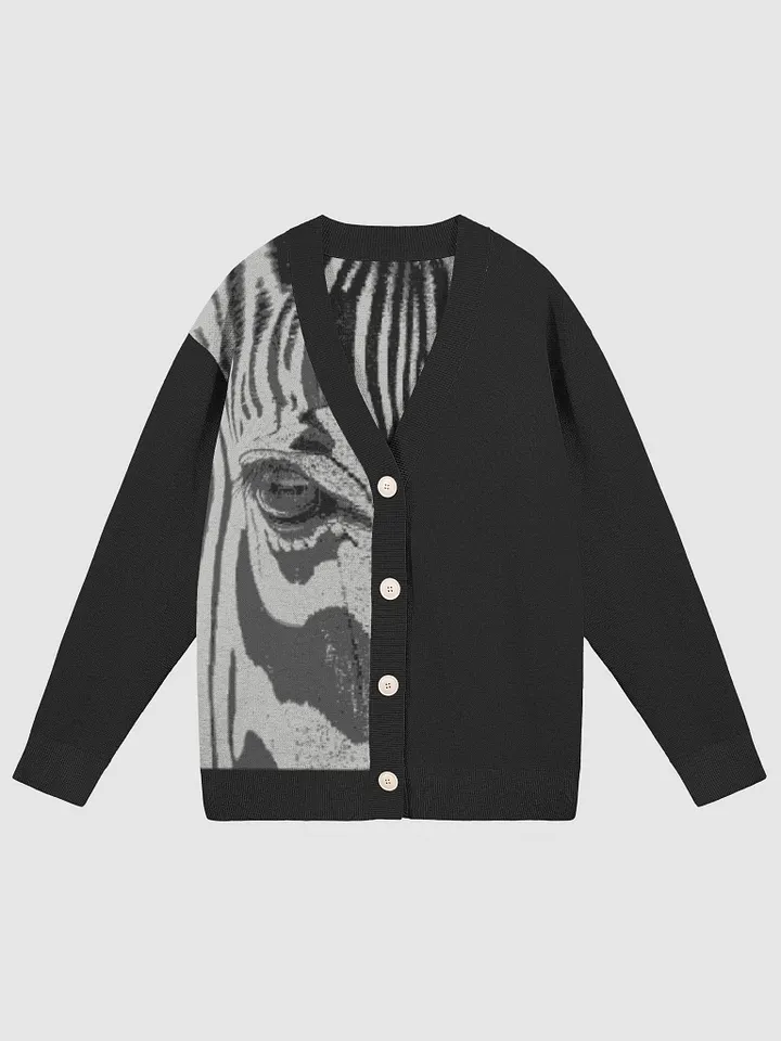 Zebra Eyes Knitted Cardigan (Exclusive) product image (4)