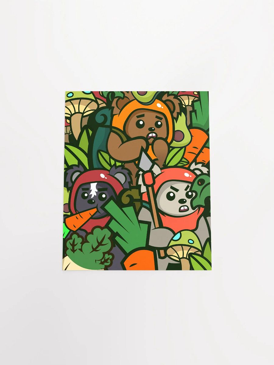 Day Bear Garden Poster Print product image (16)