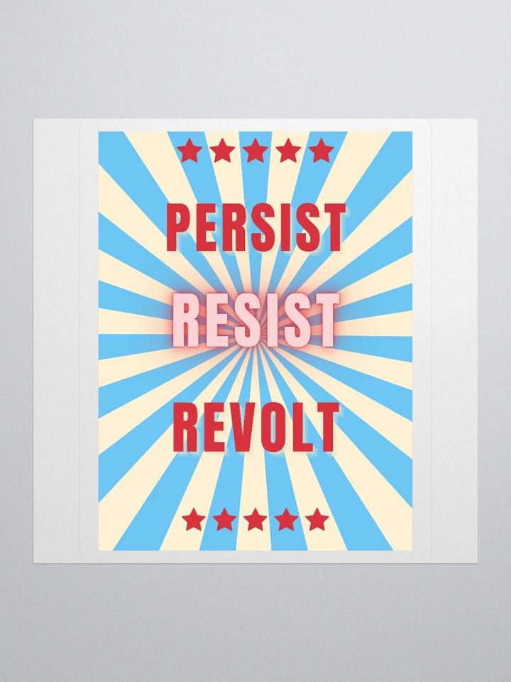 PERSIST STICKER product image (2)