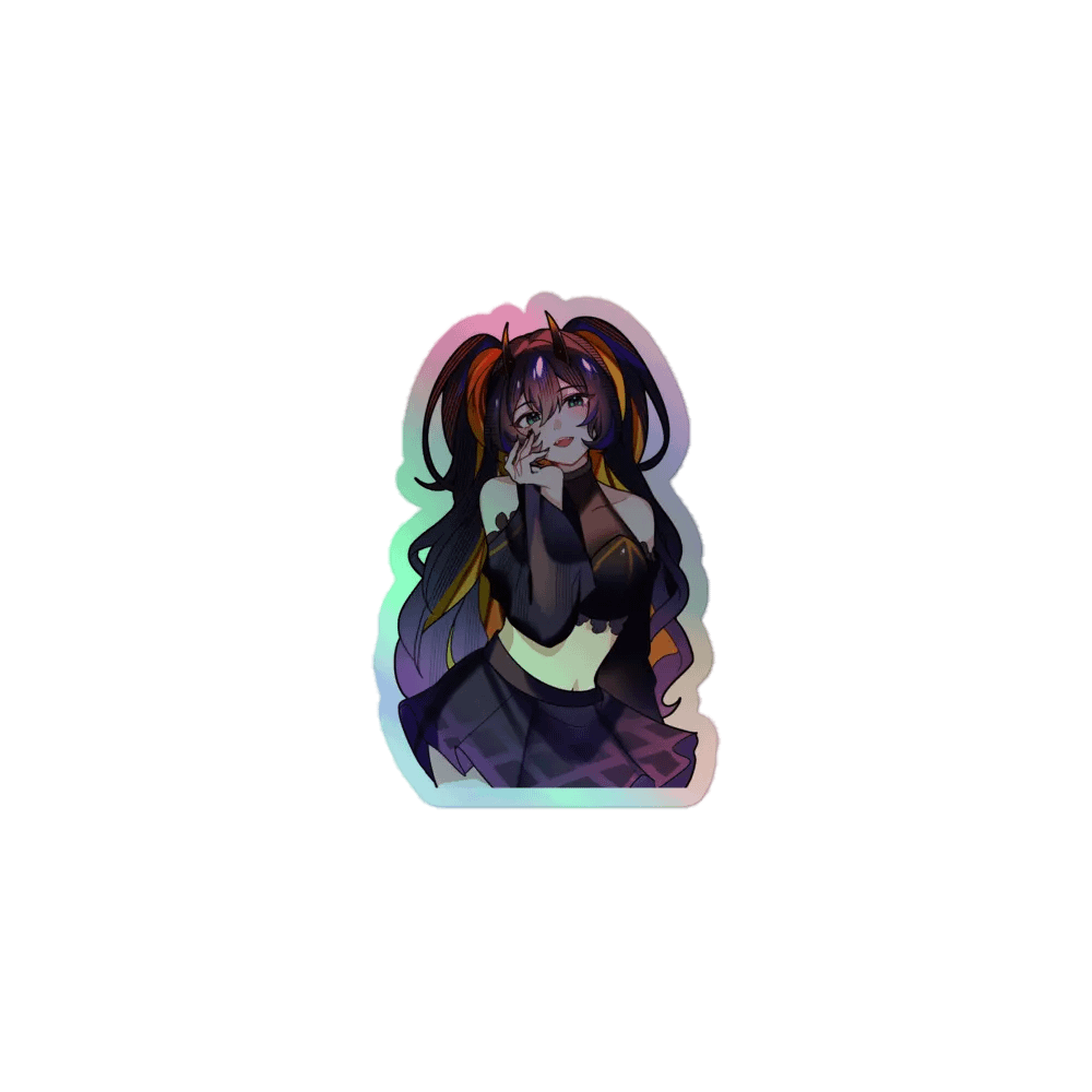 Xaiah Demon Holo Sticker product image (1)