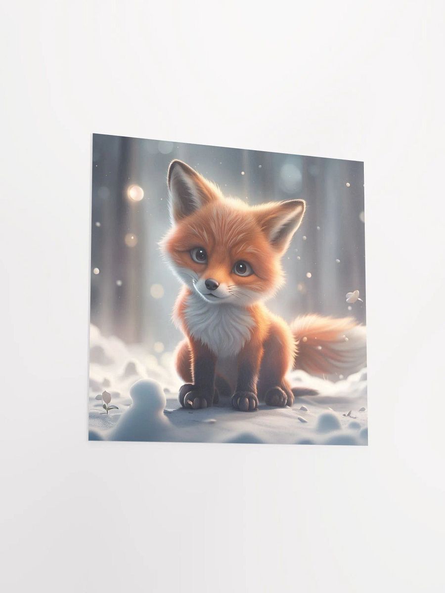 Fox Snow Poster product image (3)