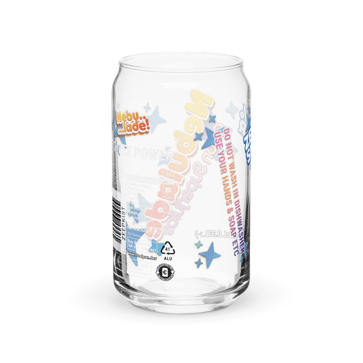 Nebulade Orion Superjuice Can-Shaped Glass product image (6)