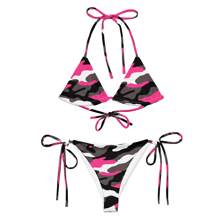 Pink Camo Paradise String Bikini product image (2)