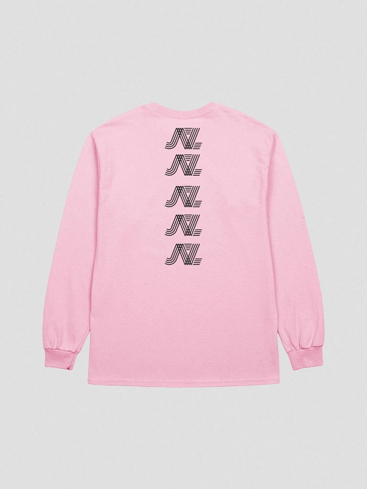 JAZ PINK OR WHITE UNISEX LONG SLEEVE T-SHIRT product image (3)