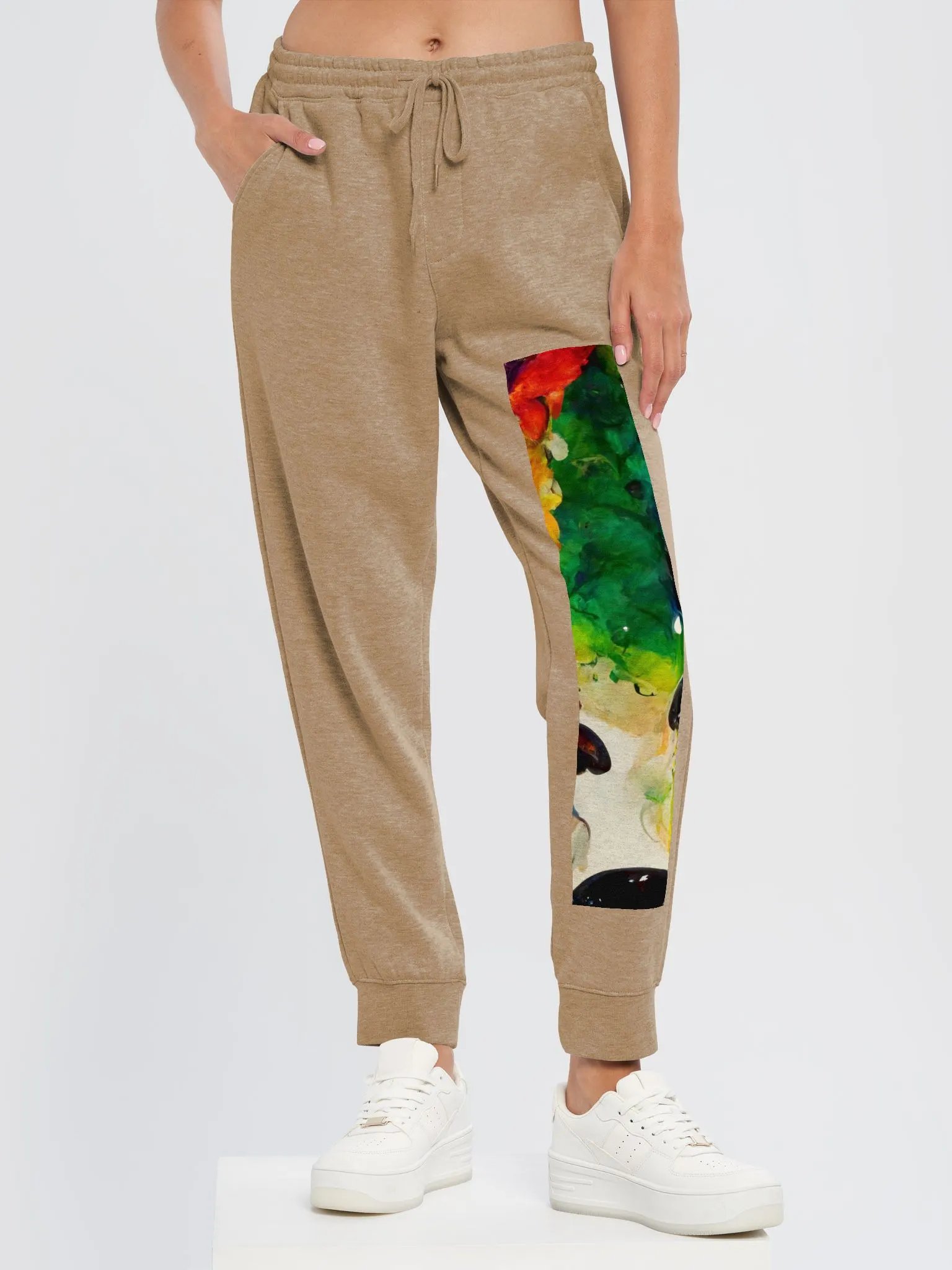 Vibrant Abstract Splashes Joggers product image (6)