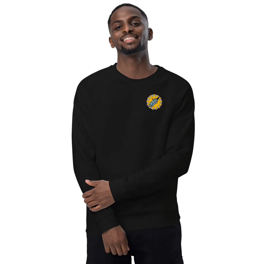 Justin Learns Things Black Sweatshirt product image (2)