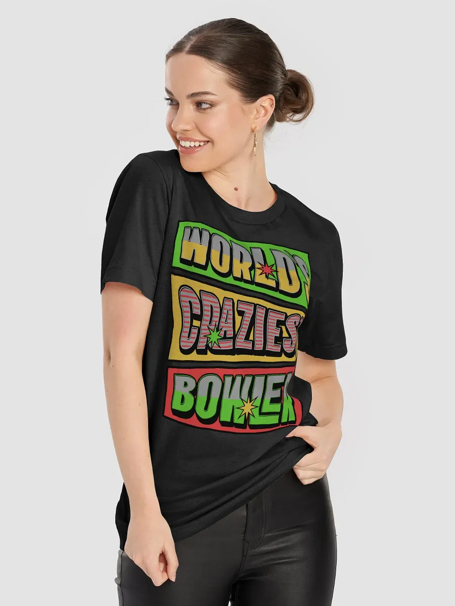 Worlds Craziest Bowler World Tee product image (11)