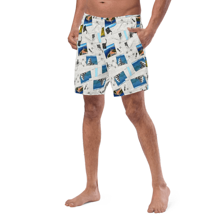 Sea style design - (photoshop by Dina R.) - Swim Trunks product image (2)