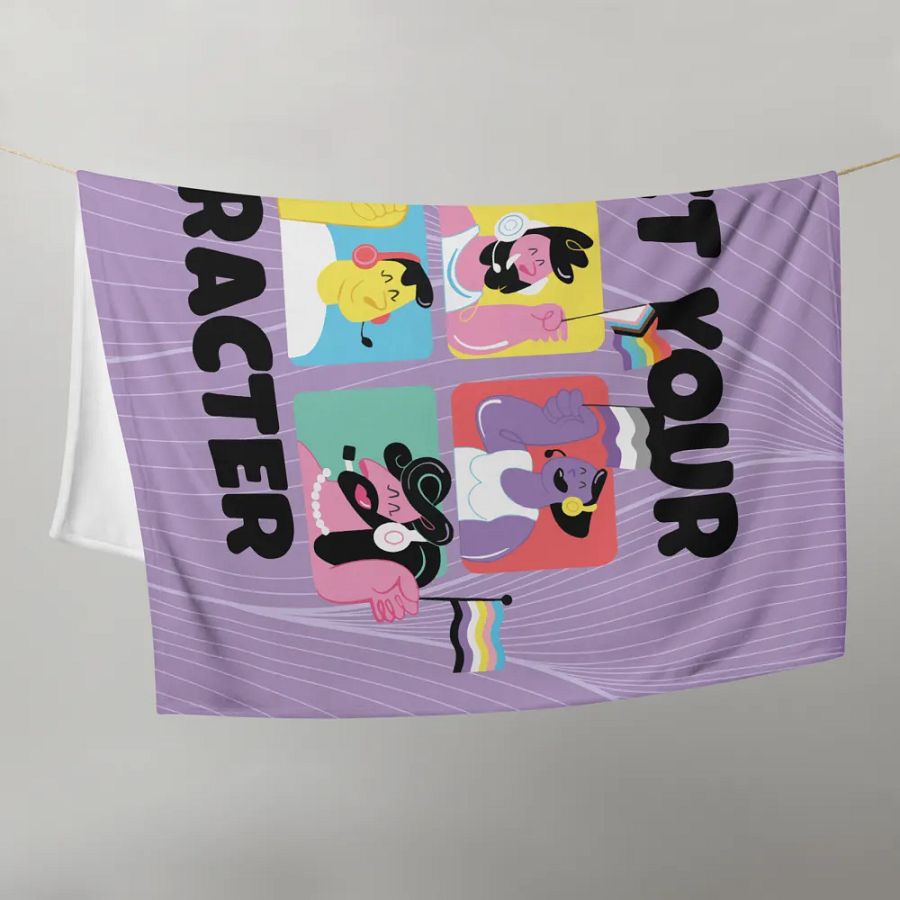 Select Your Character Blanket 2 product image (9)