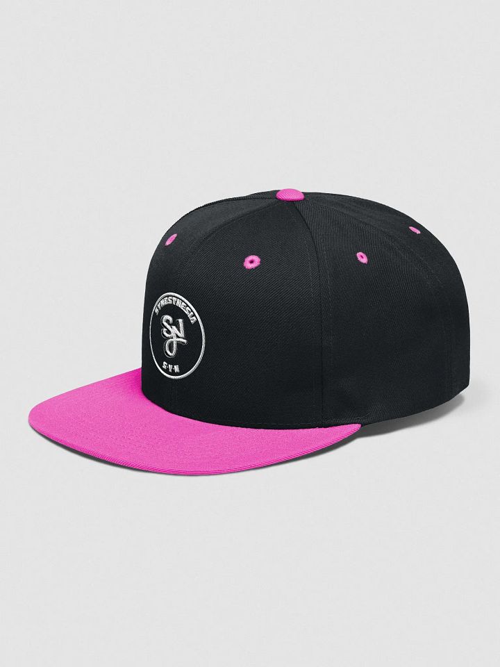 Syn White Circle Wool Snapback product image (2)