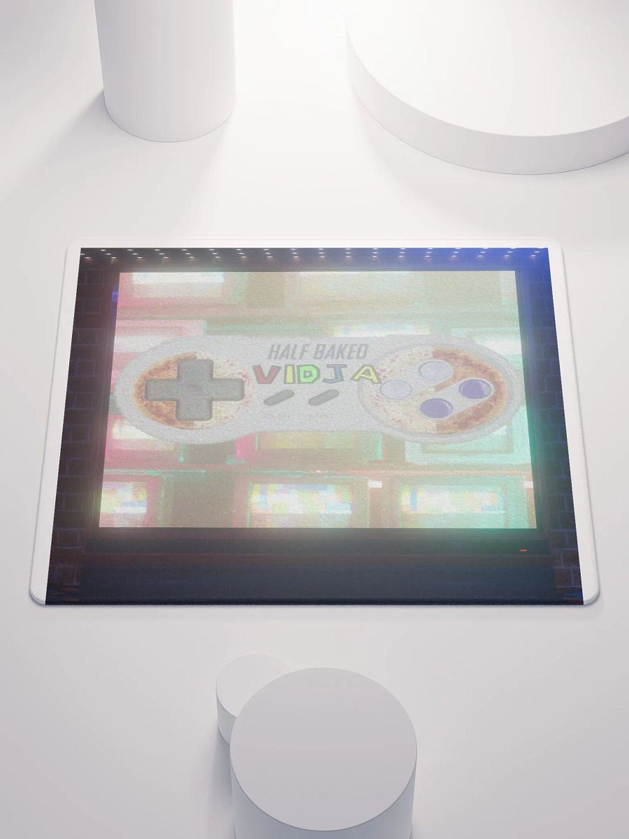 Retro Half Baked Vidja Gaming Mouse Pad (lowest allowed price) product image (1)