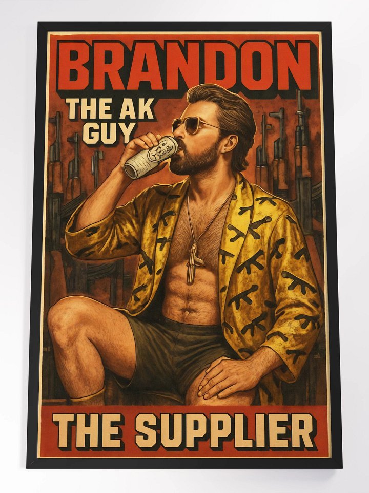 Brandon The Supplier Mega Framed Print product image (1)