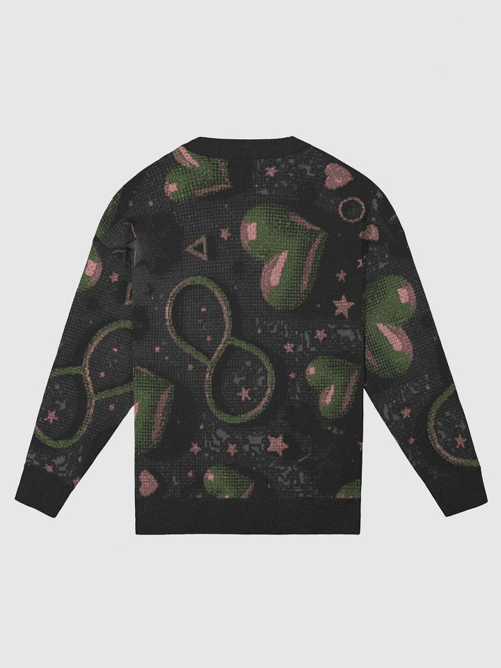 Stars Aligned Cardigan – True Love Celestial Sweater with Star & Heart Design | Romantic Gift for Men & Women product image (2)