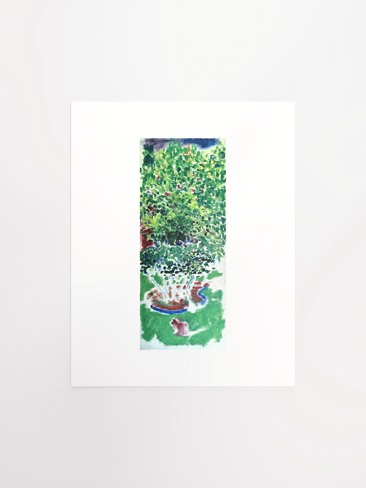 Cat in the Grass (1987) print product image (1)