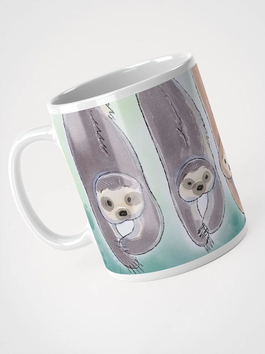 Hand Drawn Sloths in the Sky Mug product image (9)
